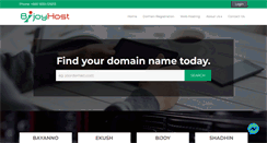 Desktop Screenshot of bijoyhost.com